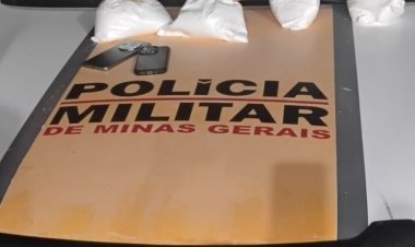 Polícia Rodoviária apreende 4 kg de sibutramina em ação na MGC-497; homem é preso após tentar fugir da blitz