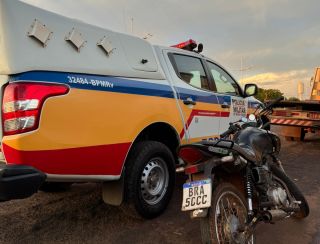 Adolescente é apreendido por adulteração de motocicleta na MG-255